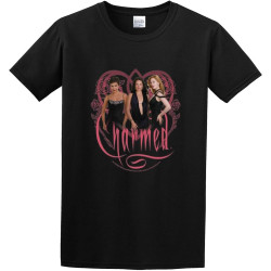 Charmed Tv Show Wb T-Shirt Graphic Printed Shirt Mens Tee Charmed Tv Show Wb T-Shirt Graphic Printed Shirt Mens Tee