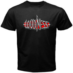 Loudness Logo Rock Old School Men's T Shirt