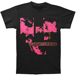 Psychedelic Furs Men's Squares T-Shirt Black Psychedelic Furs Men's Squares T-Shirt Black