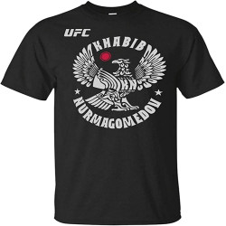 Khabib Nurmagomedov 229Unisex Cotton T Shirt Vintage Men Gift Tee Large Black