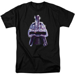 Men's Battlestar Galactica Retro Cylon Head T Shirt Sci Fi Tv Tee New Black Men's Battlestar Galactica Retro Cylon Head T Shirt Sci Fi Tv Tee New Black
