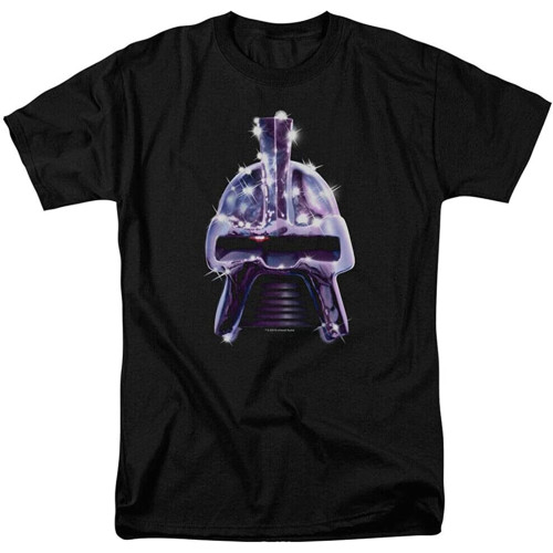 Men's Battlestar Galactica Retro Cylon Head T Shirt Sci Fi Tv Tee New Black Men's Battlestar Galactica Retro Cylon Head T Shirt Sci Fi Tv Tee New Black
