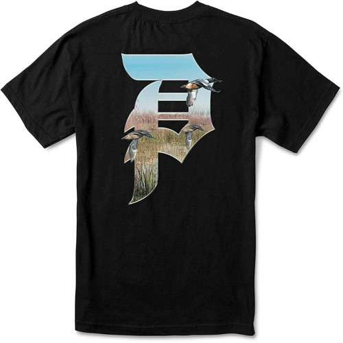 Primitive Skateboarding Men's Migration Black Short Sleeve Mens T Shirt 100% Cotton Clothing A Primitive Skateboarding Men's Migration Black Short Sleeve Mens T Shirt 100% Cotton Clothing A
