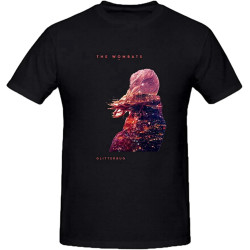 The Wombats Glitterbug Men's Black T-Shirt Unisex Clothing