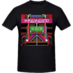 Hawkwind The Collection Summer T Shirts for Men Round Neck XXXX-L
