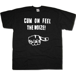 Men's Slade T Shirt Cum On Feel The Noize Rock T Shirt Men's Slade T Shirt Cum On Feel The Noize Rock T Shirt