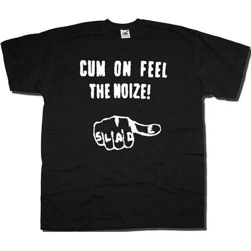 Men's Slade T Shirt Cum On Feel The Noize Rock T Shirt Men's Slade T Shirt Cum On Feel The Noize Rock T Shirt