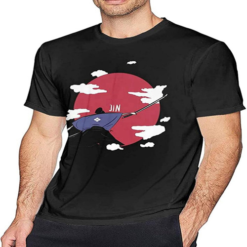 Samurai Champloo T Shirt Mens Cotton Short Sleeve Casual Blouse Top for Unisex Adult Samurai Champloo T Shirt Mens Cotton Short Sleeve Casual Blouse Top for Unisex Adult