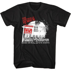Amityville Horror House for Sale Men's T Shirt Not Haunted Sign Based On Real