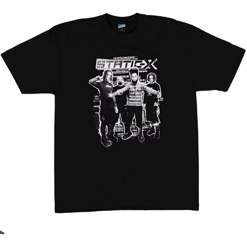 Men's Static X - Destroy All T-Shirt New Band Merch Men's Static X - Destroy All T-Shirt New Band Merch