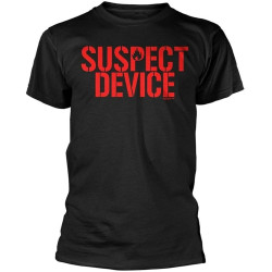 Men's Stiff Little Fingers Suspect Device Black T Shirt Blackl
