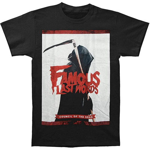 Famous Last Words Men's Reaper T Shirt Black Famous Last Words Men's Reaper T Shirt Black