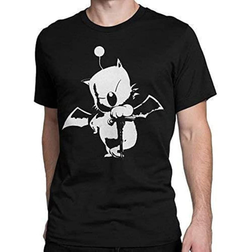 Men's Moogle Final Fantasy Video Game Graphic Cute Kawaii T-Shirt Geek me That Men's Moogle Final Fantasy Video Game Graphic Cute Kawaii T-Shirt Geek me That