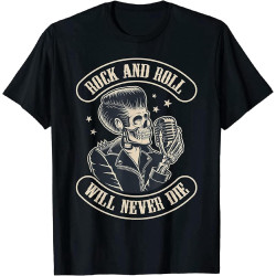 Rock and Roll Will Never Die 1977 Hard Rocker Rock & Roll Yellow Mens Women T Shirt 100% Cotton Rock and Roll Will Never Die 1977 Hard Rocker Rock & Roll Yellow Mens Women T Shirt 100% Cotton