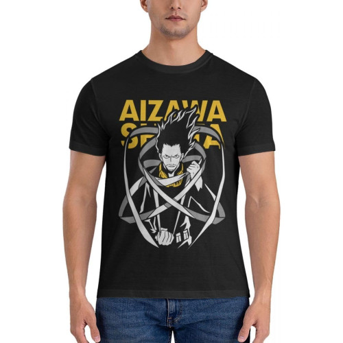 Boku No Hero Academia - Aizawa Shota - My Hero Academy Essential T-Shirt Mens Funny t Shirts Men's t Shirts