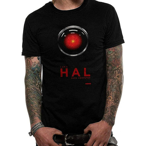 Hal 9000 Mens T Shirt BlackM Colour34
