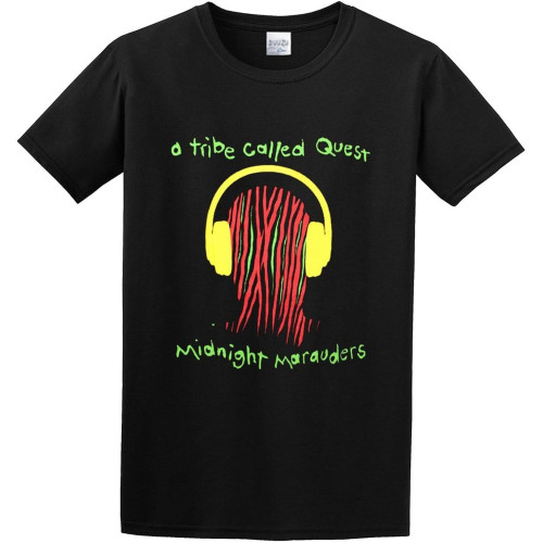 Men's A Tribe Called Quest Midnight Marauders O-Neck Cotton T Shirt Men's A Tribe Called Quest Midnight Marauders O-Neck Cotton T Shirt
