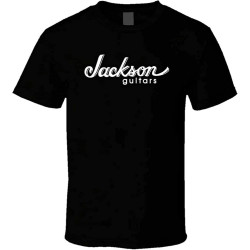 Jackson Guitars Logo Men's Black Tee Shirt