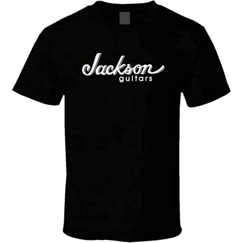 Jackson Guitars Logo Men's Black Tee Shirt