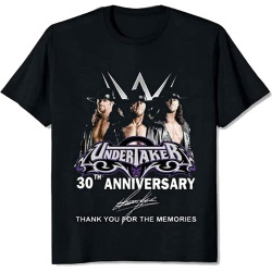 The Undertaker Thank You for The Memories Wrestling Fan Men T Shirt Black Men Black