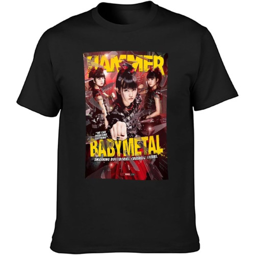 Babymetal Baby Metal Men T-Shirt Black Mens Tops Casual Short Tees Babymetal Baby Metal Men T-Shirt Black Mens Tops Casual Short Tees