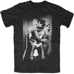 Toilet T-Shirt Vintage Retro Saved Choice A Moment Alone Size 3XL Black Toilet T-Shirt Vintage Retro Saved Choice A Moment Alone Size 3XL Black