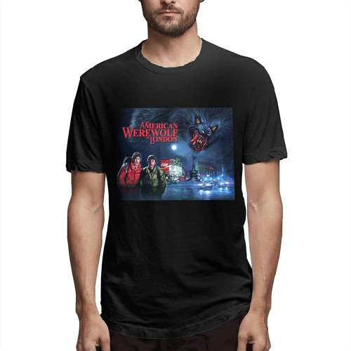 Men Women an American Werewolf in London DD1165 Casual Short T Shirts Tee Sleeve Size XL Black Men Women an American Werewolf in London DD1165 Casual Short T Shirts Tee Sleeve Size XL Black
