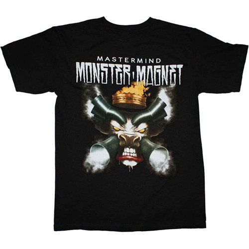 Monster Magnet Mastermind'10 Stoner Rock Kyuss Orange Goblin New Mens T-Shirt