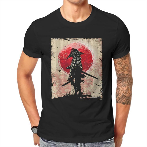 Japanese Art Samurai Vintage Fighter Retro Design T Shirt Men T Shirt Summer Anime Cotton T-Shirt Tees Streetwear Harajuku Black Size XL Japanese Art Samurai Vintage Fighter Retro Design T Shirt Men T Shirt Summer Anime Cotton T-Shirt Tees Streetwear Harajuku Black Size XL