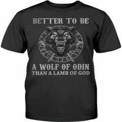 Viking Warrior Mens T-Shirt Be Wolf of Odin Norse Valhalla Nordic Mythology Tee Gifts Size S Black Viking Warrior Mens T-Shirt Be Wolf of Odin Norse Valhalla Nordic Mythology Tee Gifts Size S Black
