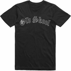 Mens T Shirt Old Skool School Retro Style 60'S 70'S 80'S Cotton Tee Size S Black Mens T Shirt Old Skool School Retro Style 60'S 70'S 80'S Cotton Tee Size S Black