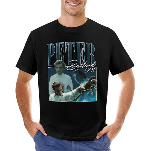 Peter Ballard 001 Retro designjamie Campbell Bower T-Shirt Customized t Shirts Tops Man Clothes Sweat Shirts, Men Size L Black