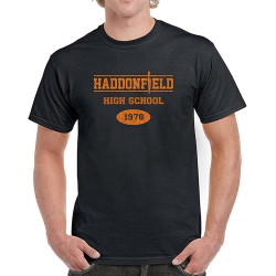 Haddonfield High School Mens T-Shirt Halloween Costume Cool Scary Movie New Black Haddonfield High School Mens T-Shirt Halloween Costume Cool Scary Movie New Black