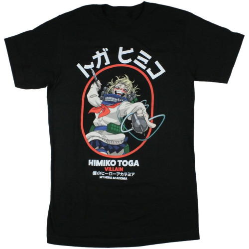 Men's Himiko Toga Villain Manga Anime Adult T-Shirt Men's Himiko Toga Villain Manga Anime Adult T-Shirt