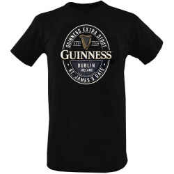 Men's English Label Print T-Shirt