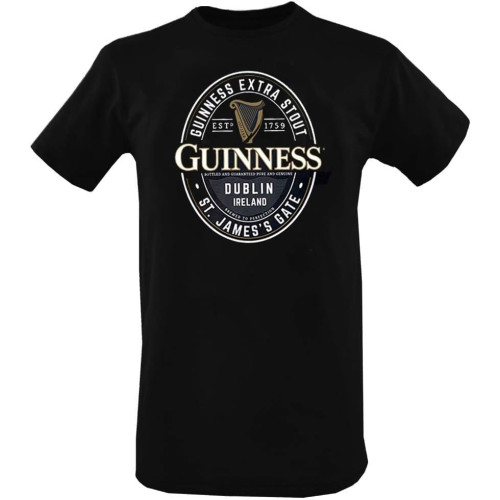 Men's English Label Print T-Shirt Men's English Label Print T-Shirt