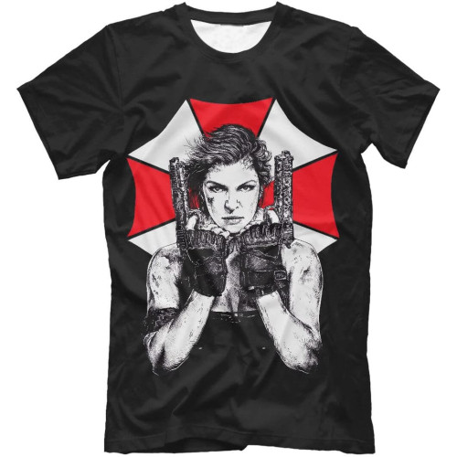 Milla Jovovich tee - Art Print t-Shirt Umbrella Milla Jovovich tee - Art Print t-Shirt Umbrella