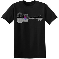 Music Instrument Tree T-Shirt Tree of Life Tribal Gift Guitar Tree Rock Top Tee Music Instrument Tree T-Shirt Tree of Life Tribal Gift Guitar Tree Rock Top Tee