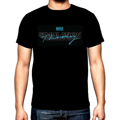 Simulation Theory,Men's t-Shirt,New,100% Cotton,Blacks