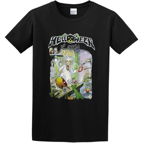 Helloween Dr.Stein T Shirts for Men AdultShort Sleeve Helloween Dr.Stein T Shirts for Men AdultShort Sleeve