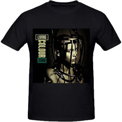 Living Colour Stain Custom T Shirts Design Round Neck