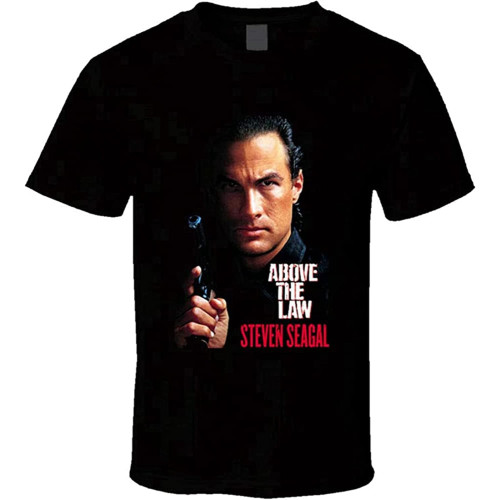 Above The Law Steven Seagal Action Movie T Shirt Mens Tee Gift New from US - Above The Law Steven Seagal Action Movie T Shirt Mens Tee Gift New from US -