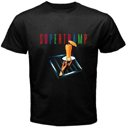 Supertramp The Very Best Crime of The Century T Shirt Graphic Top Tee Camiseta Short-Sleeve Men T-Shirt Supertramp The Very Best Crime of The Century T Shirt Graphic Top Tee Camiseta Short-Sleeve Men T-Shirt
