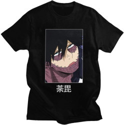 Novelty Dabi Blueflame T-Shirt Men Short Sleeves Streetwear Anime Manga MHA Tshirt Cotton Tee Shirt Merchandise Novelty Dabi Blueflame T-Shirt Men Short Sleeves Streetwear Anime Manga MHA Tshirt Cotton Tee Shirt Merchandise