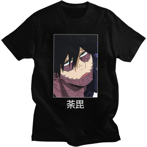 Novelty Dabi Blueflame T-Shirt Men Short Sleeves Streetwear Anime Manga MHA Tshirt Cotton Tee Shirt Merchandise Novelty Dabi Blueflame T-Shirt Men Short Sleeves Streetwear Anime Manga MHA Tshirt Cotton Tee Shirt Merchandise