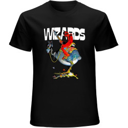 Wizards, Animated, Animation, Movie, Ralph Bakshi, Ultra Cotton Short Sleeve T-Shirt Black Wizards, Animated, Animation, Movie, Ralph Bakshi, Ultra Cotton Short Sleeve T-Shirt Black