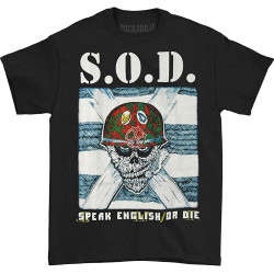 Greucy Darks.O.D. Men's Speak English Or Die T Shirt Unisex 100% Cotton Short-Sleeve T-Shirts Black Greucy Darks.O.D. Men's Speak English Or Die T Shirt Unisex 100% Cotton Short-Sleeve T-Shirts Black