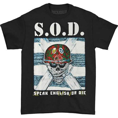 Greucy Darks.O.D. Men's Speak English Or Die T Shirt Unisex 100% Cotton Short-Sleeve T-Shirts Black Greucy Darks.O.D. Men's Speak English Or Die T Shirt Unisex 100% Cotton Short-Sleeve T-Shirts Black