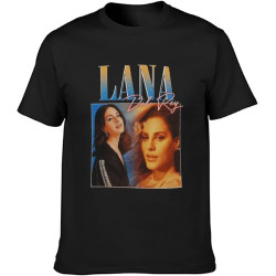 Lana Del-Rey Vintage Mens Black T-Shirt Graphic Tee Printed Unisex Shirt Lana Del-Rey Vintage Mens Black T-Shirt Graphic Tee Printed Unisex Shirt