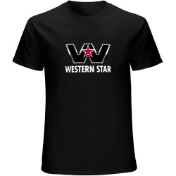 Western Star Trucks Logo Men's T-Shirt Black Western Star Trucks Logo Men's T-Shirt Black